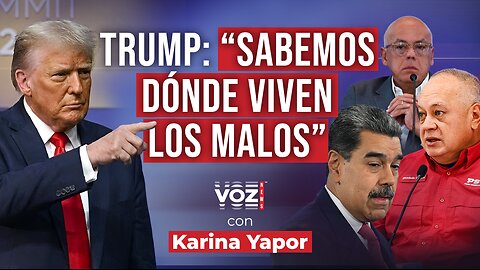 “Sabemos dónde viven”, Trump asegura que pronto iniciarán los ataques en tierra