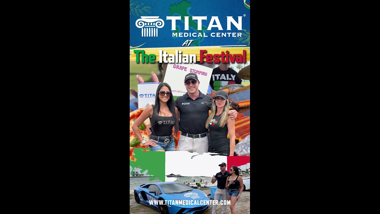 #TitanMedical at the 2024 #Italian #Festival at the St. Pete Pier!