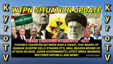 Situation Update – June 23, 2025 (edited version) (Swedish subtitles)
