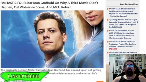 Loan Gruffudd Commenting On Being Mr. Fantastic