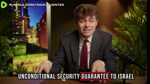 Trump is starting new wars - Nick Fuentes