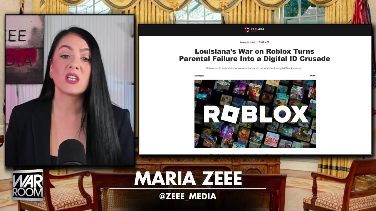 War Room With Maria Zeee Full Show 8/21/25