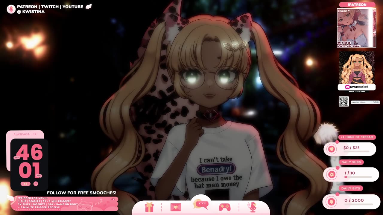 kwistina - kwis spells my name - [asmr] [clip]