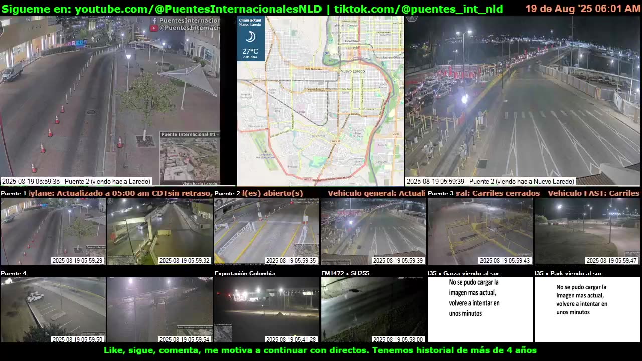 Puentes Internacionales NLD (Youtube / TikTok)