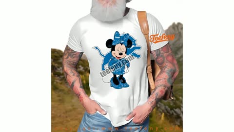 Detroit Lions Minnie Mouse Shirt Youth