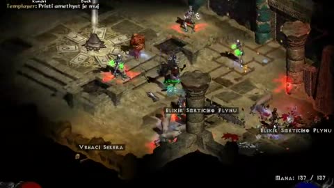 Diablo II: LoD (Coop, + Vyktory, 8-players mode / režim 8 hráčů) Walkthrough/Videonávod #83 [CZ/EN]