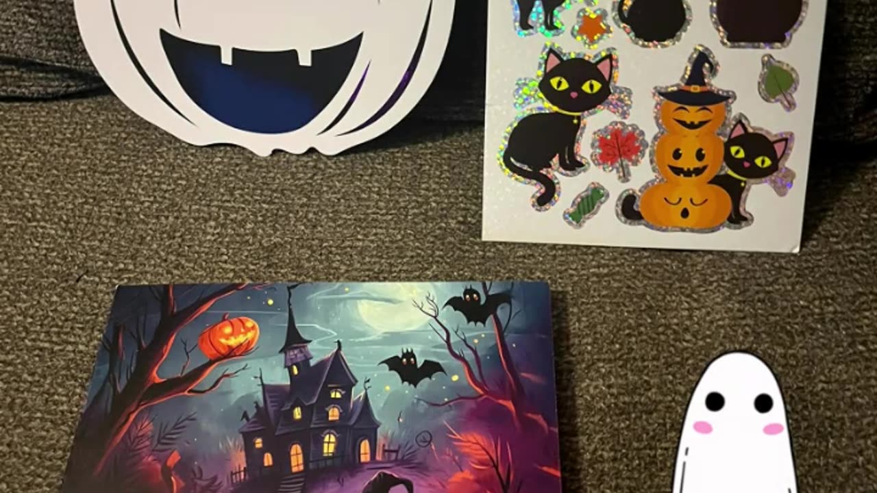 Halloween Card Exchange from the UK!