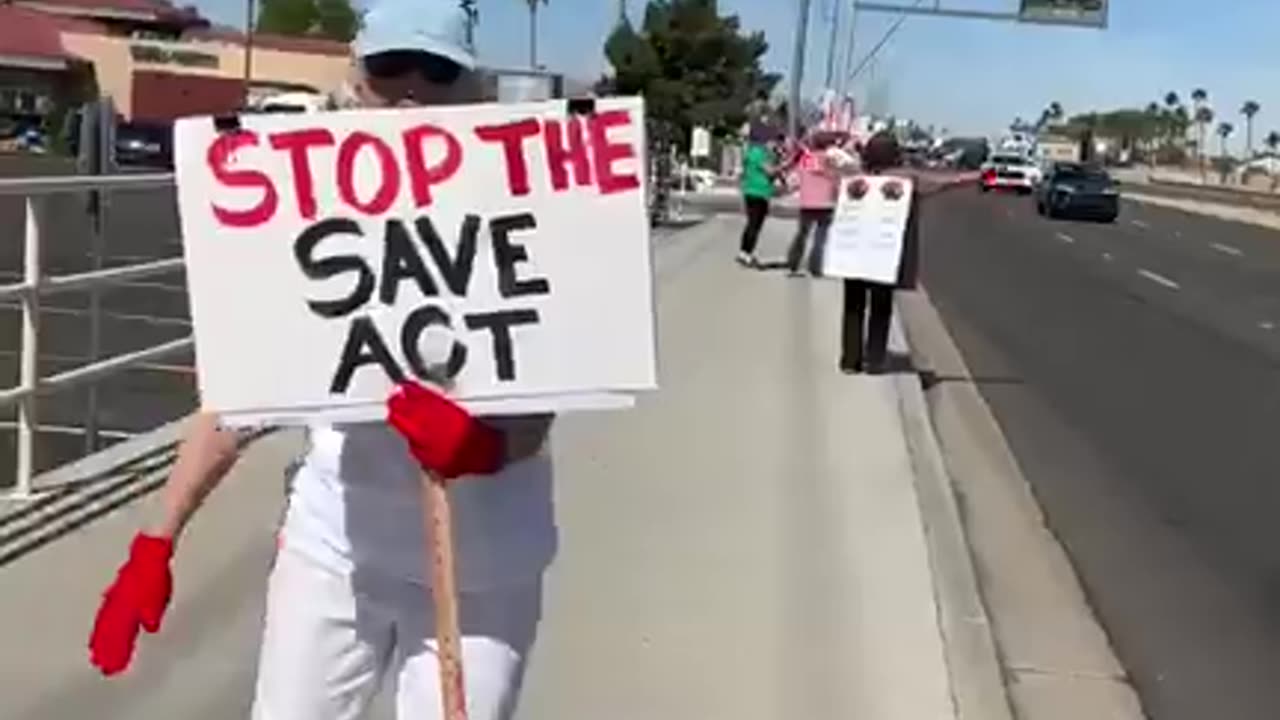 Progressive Democrats used a dancing method to get their point crossed.