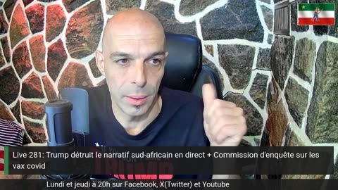 Live 281: Trump détruit le narratif sud-africain en direct + Commission d'enquête sur les vax covid