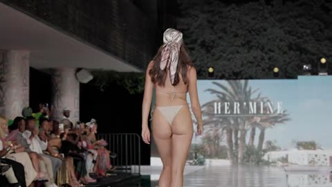 🔥 Epic 4K Slow Motion | Hermine Swimwear at Miami Swim Week 2024 | Must-See Highlights!