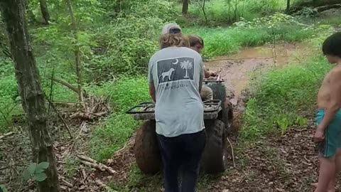 ATV (2 wheel drive) vs Mud Pit
