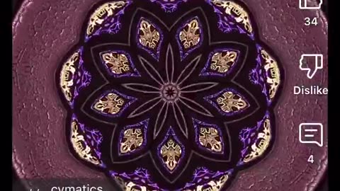 Seed of life Cymatics. Sacred geometry seen.