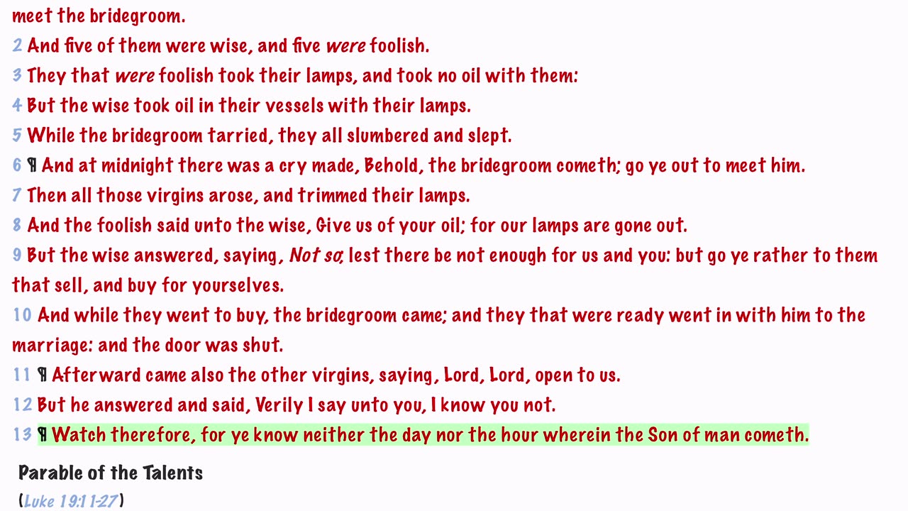 The bride and the virgins