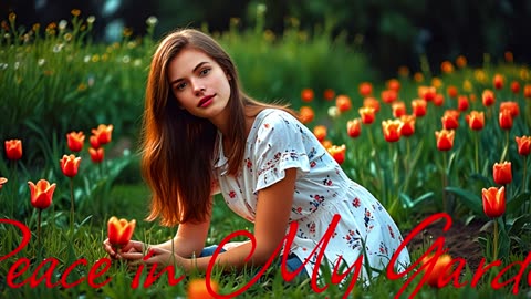 POP MUSIC.Song Peace in My Garden.