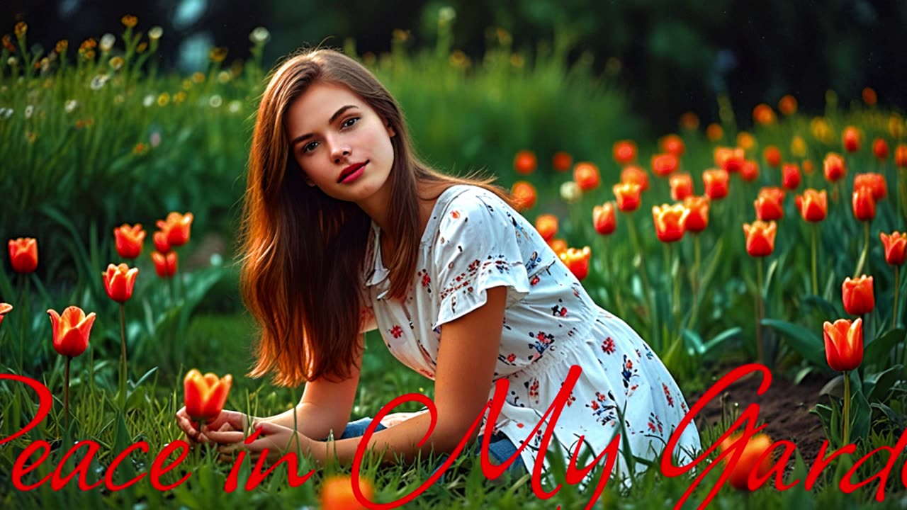 POP MUSIC.Song Peace in My Garden.