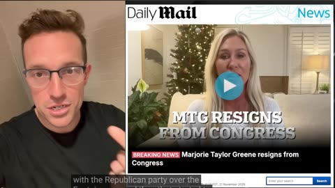 SHOCK: MTG Suddenly RESIGNS From Congress After MAGA Civil War Trump | Releases Video: 'I'm DONE'