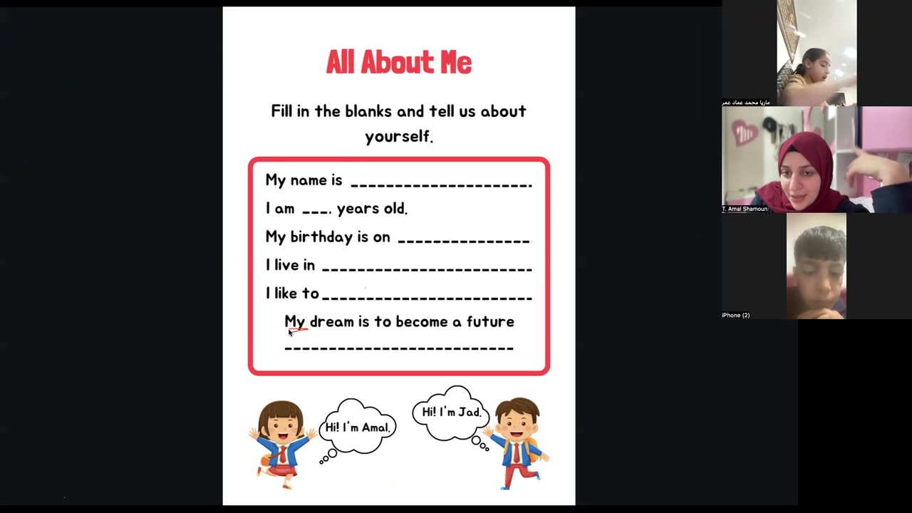 Introducing Yourself Class (15)