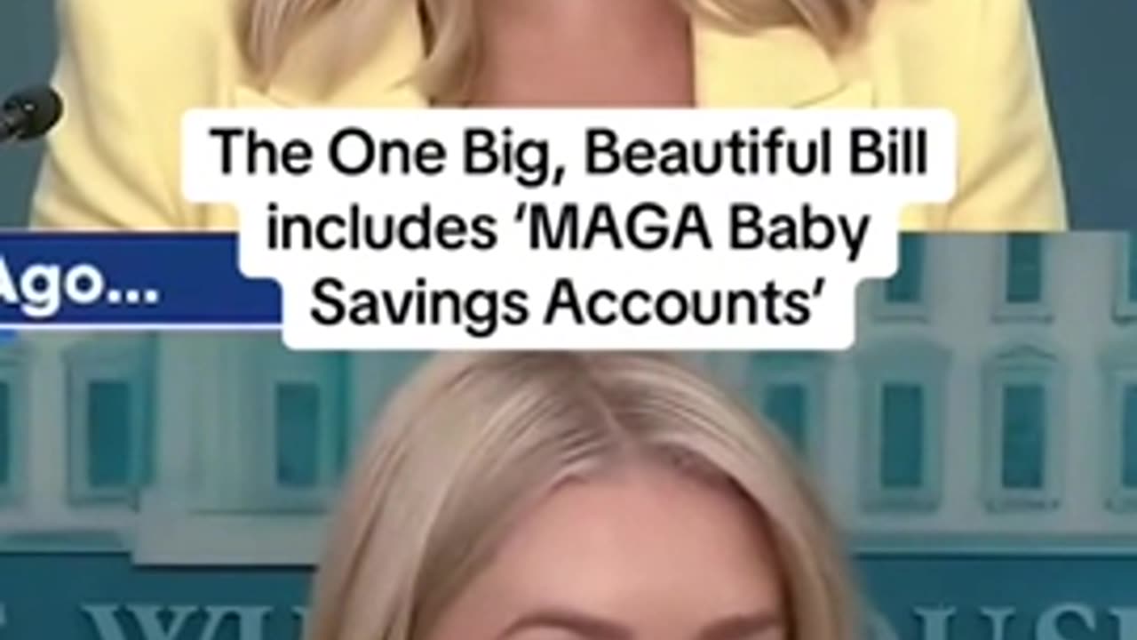 MAGA baby savings accounts