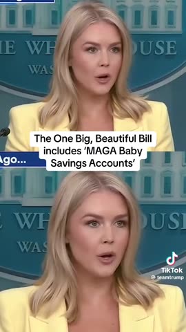 MAGA baby savings accounts