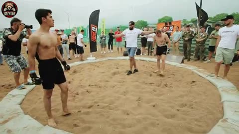 КРАБ ТАДЖИК против РУССКОГО МУЖИКА !!!