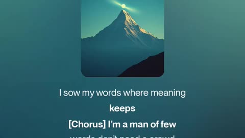Man of Few Words