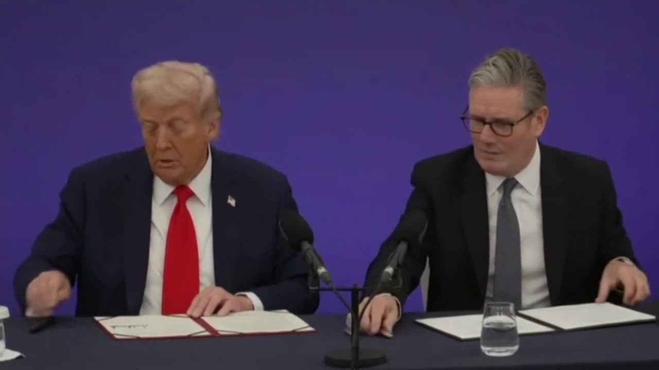 Pres Trump and PM Starmer Sign Huge Tech Deal