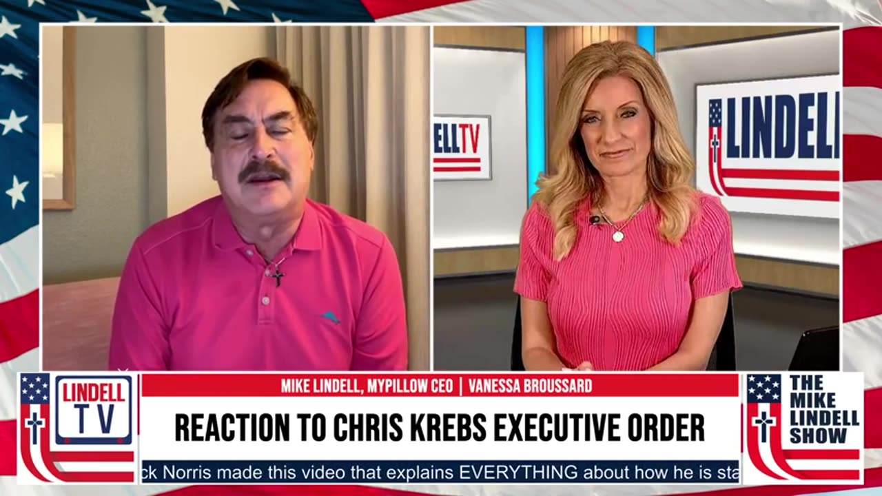 MIKE LINDELL REACTS TO CHRIS KREBS E.O. - w/ Vanessa Broussard