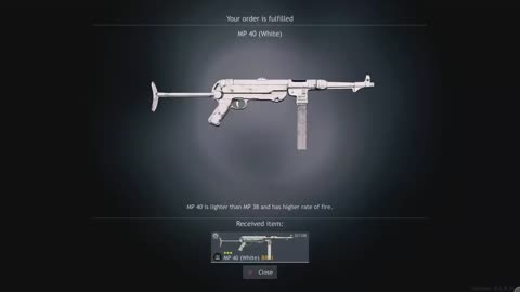 Enlisted: Sub - Machine Gun - MP 40