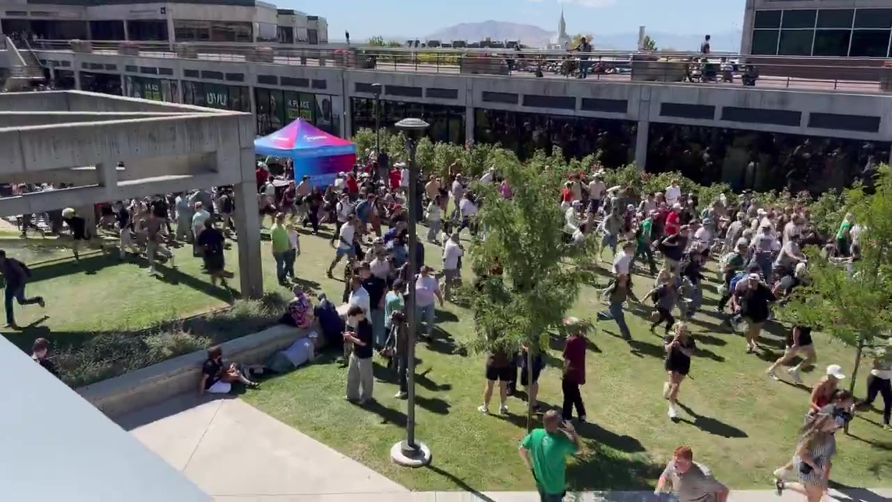 Conservative pundit Charlie Kirk was fired upon at an event in Utah, with a suspect now in custody.