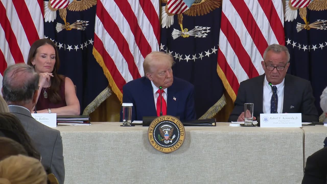 President Trump Participates in a MAHA Commission Event - May 22, 2025