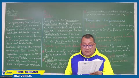 VONEX SEMESTRAL 2024 | Semana 08 | R. Verbal