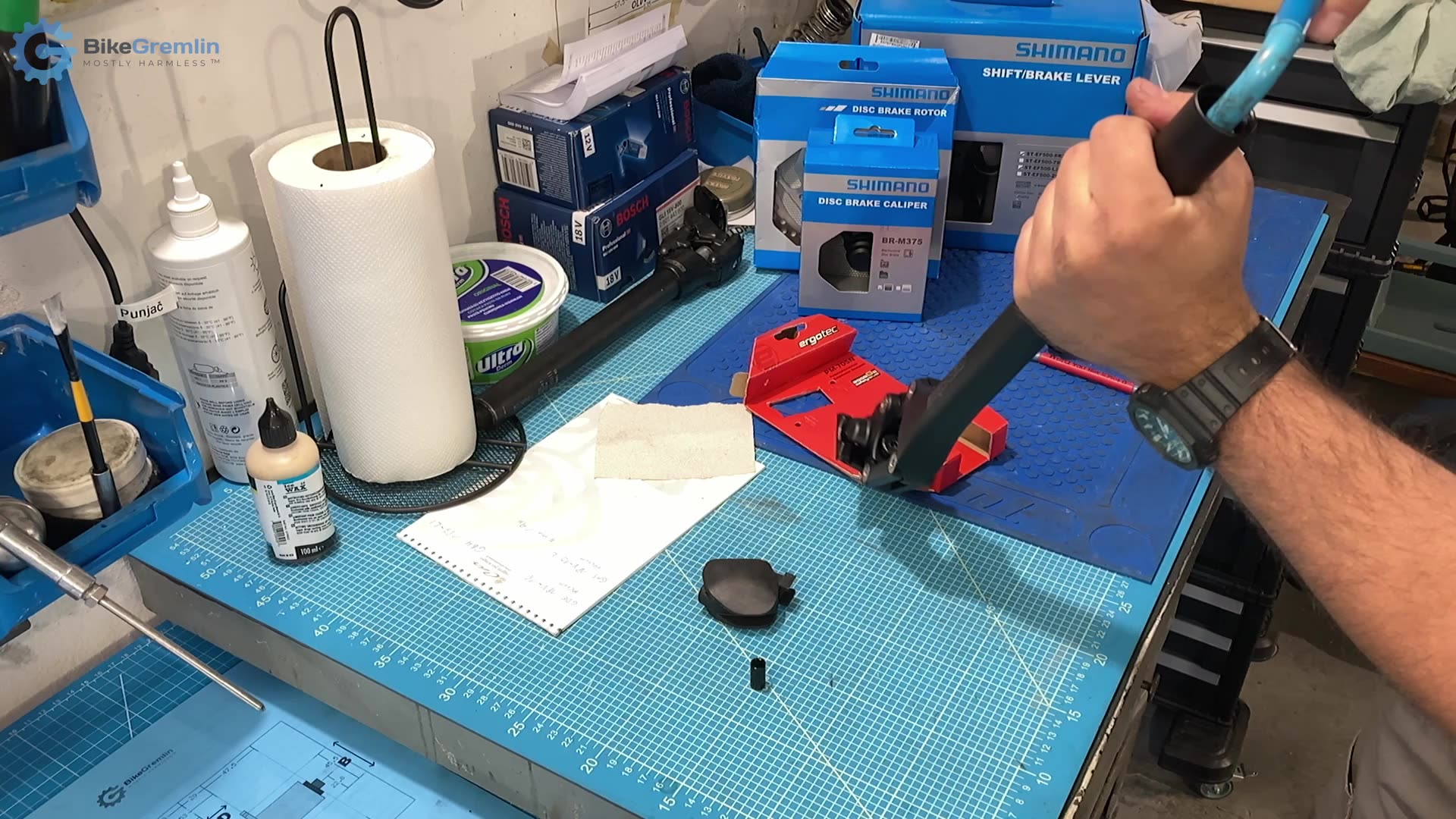 Ergotec PM-705N preload adjustment