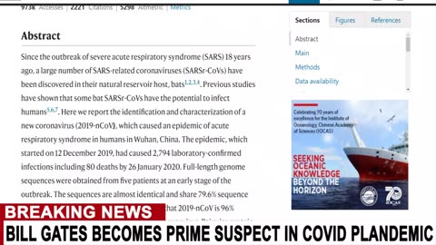THE TRUE HISTORY OF COVID 19 - FROM LAB TO DISCOVERY