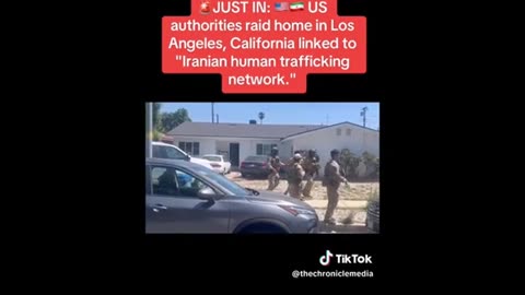Iranian human trafficking bust in Cali ..