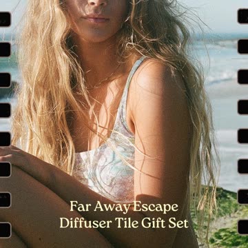 Far Away Escape Diffuser Tile Gift Set
