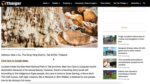 Master GongSun Taoism - Taoism Applied to News - Thailand's Most Haunted Places - Cave