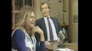 David Lee Roth - Late Night with David Letterman Part 1of2 (1985)