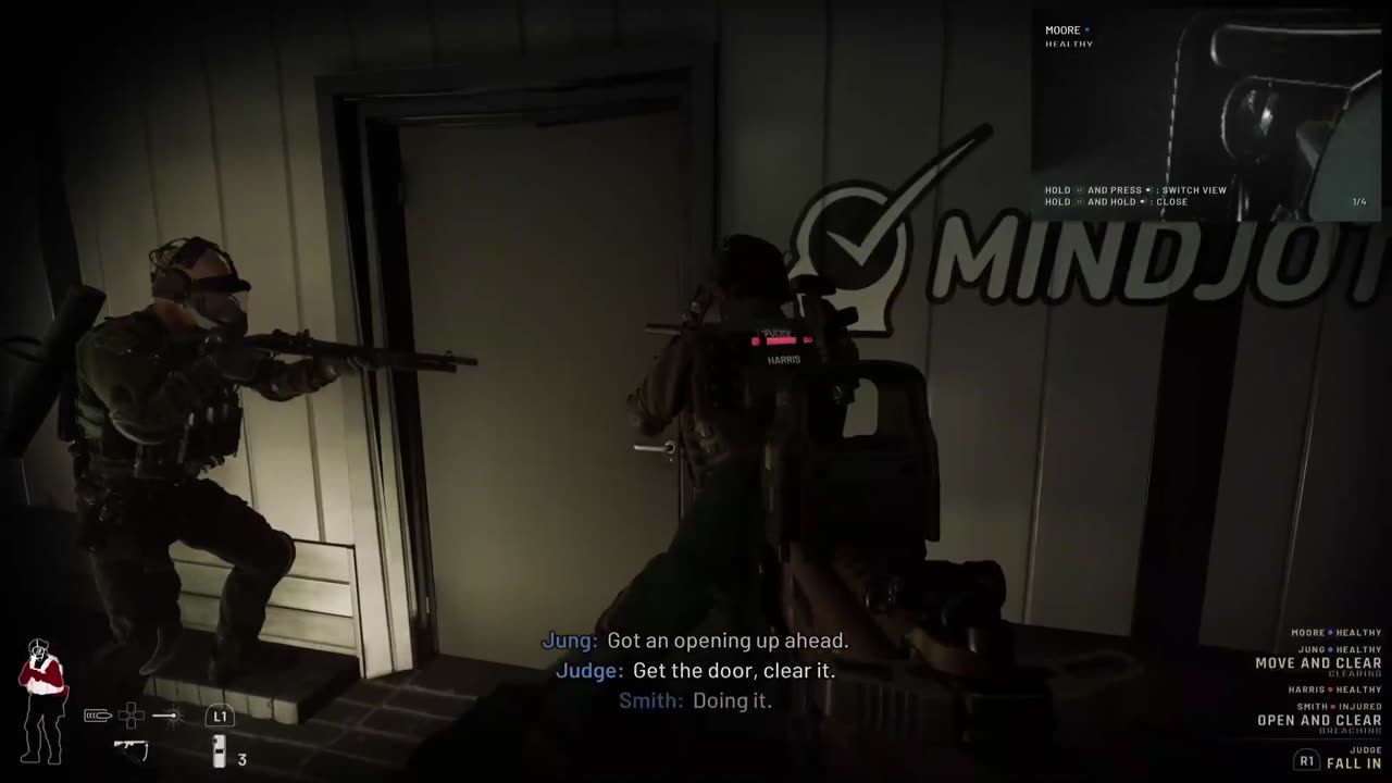 WHERE YA GOIN SWAT GUY SAYS F*** IT