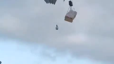 #Thanks #China by dropping air aids in Gaza