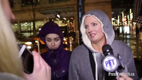 Social Justice Warriors Piss On Your Free Speech - Lauren Southern Attacked