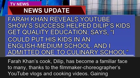 Farah Khan Reveals YouTube Shows Success Helped D