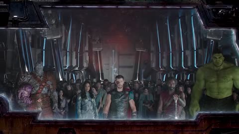 Hulk Vs Surtur - Fight Scene - Thor Ragnarok