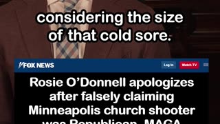 Rosie O’Donnell Apologizes for Falsely Claiming Church Shooter Was Republican, MAGA