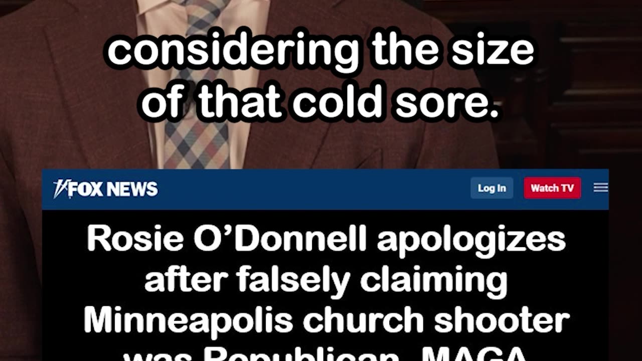 Rosie O’Donnell Apologizes for Falsely Claiming Church Shooter Was Republican, MAGA