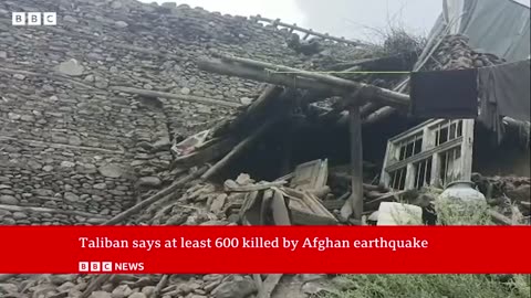 More than 600 killed in Afghanistan earthquake, Taliban interior ministry says