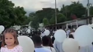 ENTIERRO DE LA NIÑA SHELSY NAVARRO EN LA GUAJIRA