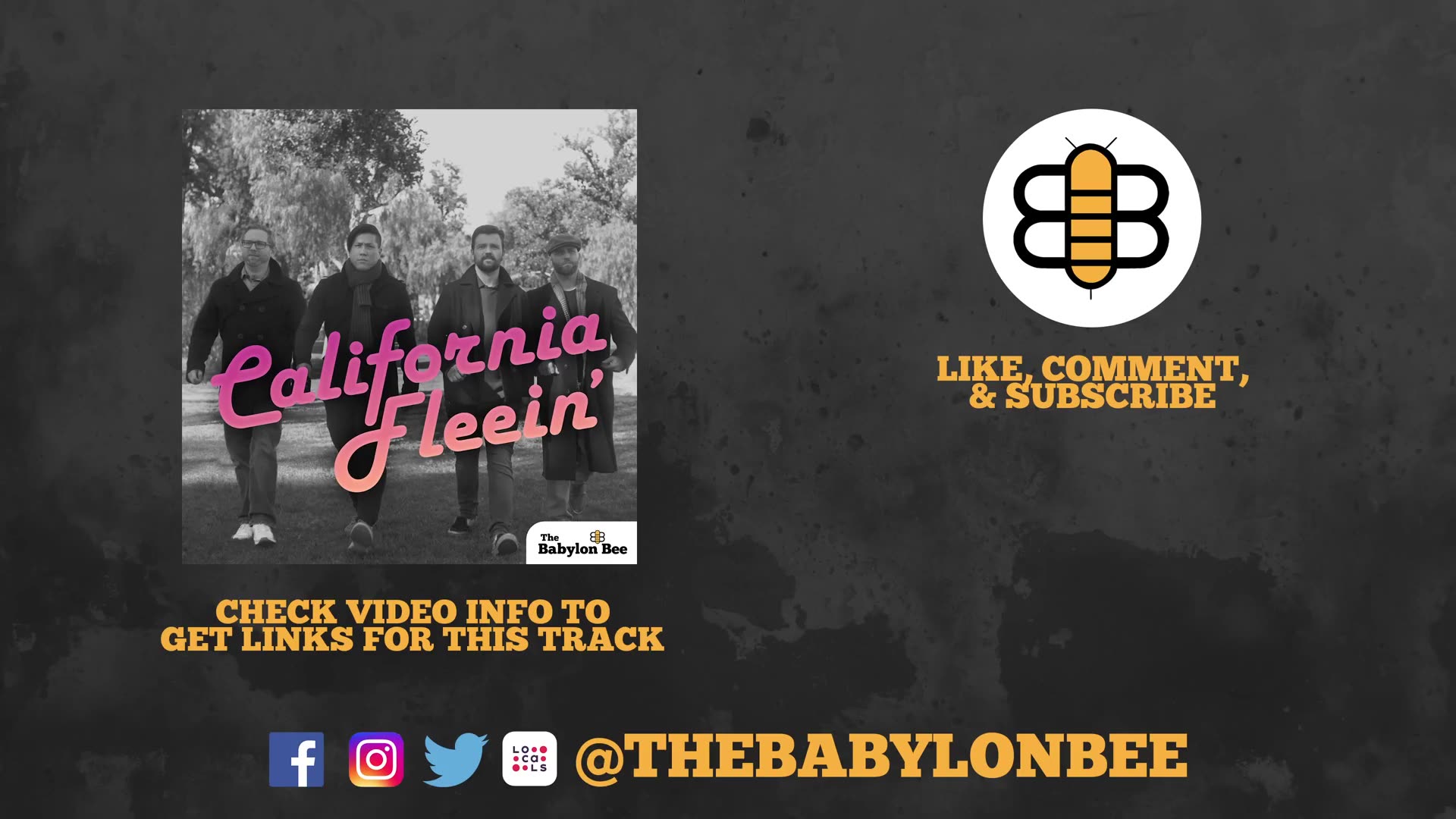 California Fleein (Beach Boys Parody)