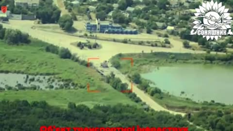 ✈️🇺🇦💣 Ukrainian MiG-29 destroyed a ferry in Vasylivka, Zaporizhzhia region,