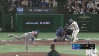 US Sports Baseball Feat. Dodgers vs. Cubs Tokyo Series Game Highlights