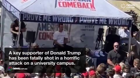 “New Vision Shows Rooftop Figure Running After Charlie Kirk Shooting”